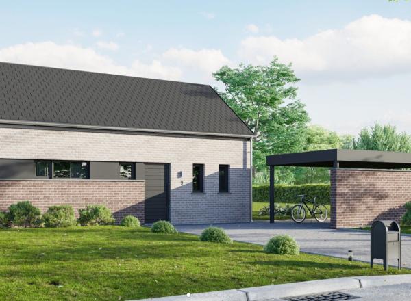A PHILIPPEVILLE, idéalement située à 240 m de la Place, une villa personnalisée pour un budget serré. Prête à vivre.... Sur 1 terrain de 488 m² avec une grande façade de 24 m.
--> Constructeur : les Maisons Baijot. Contact : Michel au 0472/13.33.19