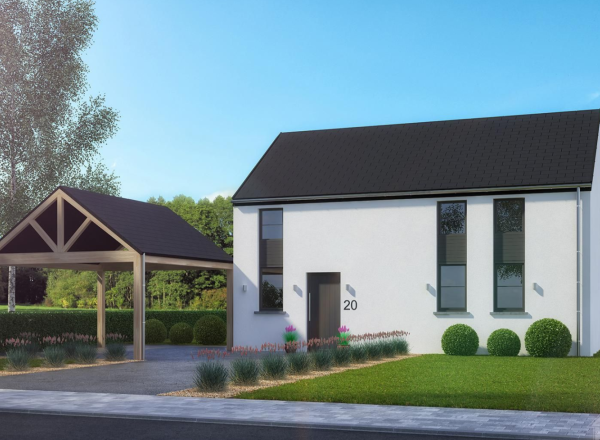 A PHILIPPEVILLE, idéalement située à 240 m de la Place, une villa avec 3 chambres, une cuisine équipée.... Sur 1 terrain de 530 m² avec une grande façade.
Constructeur exclusif : les Maisons Baijot.